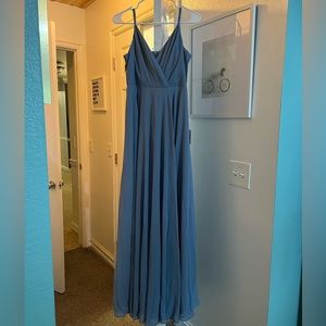 Slate blue All About Love Lulus Dress Brand New